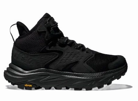 HOKA ANACAPA 2(D Width)MID GTX - M-1141633F BBLC - BLACK/BLACK Best Hiking Boots For Kilimanjaro