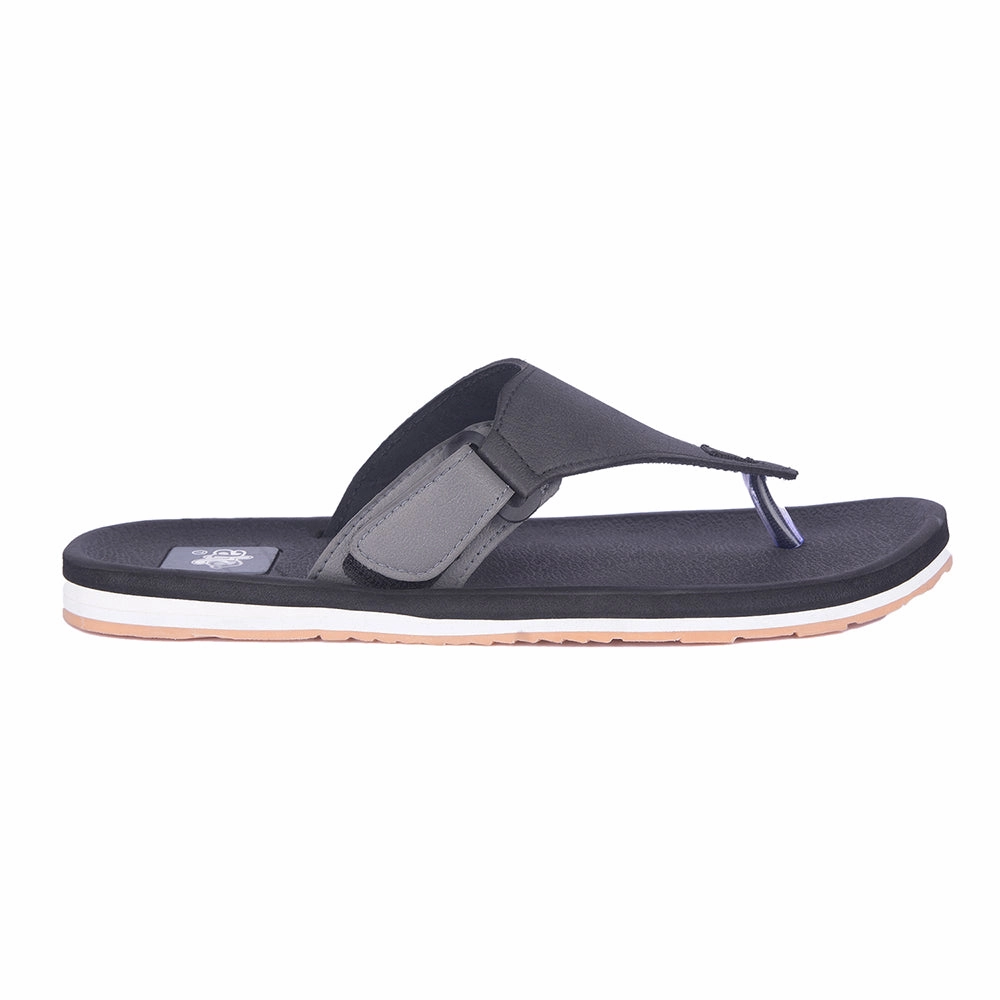 A-HA Casual Black Flip Flop For Men ANCO-01 By Liberty Flojos Flip Flops