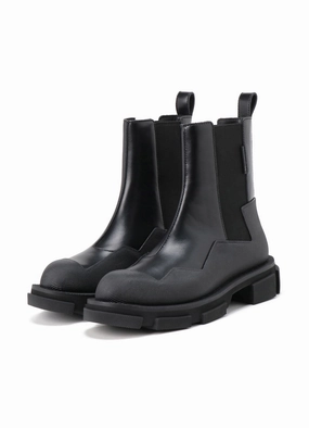 Chelsea Boots With Puffer Jacket Y's  both ZIGUZAGU CHELSEA BOOT