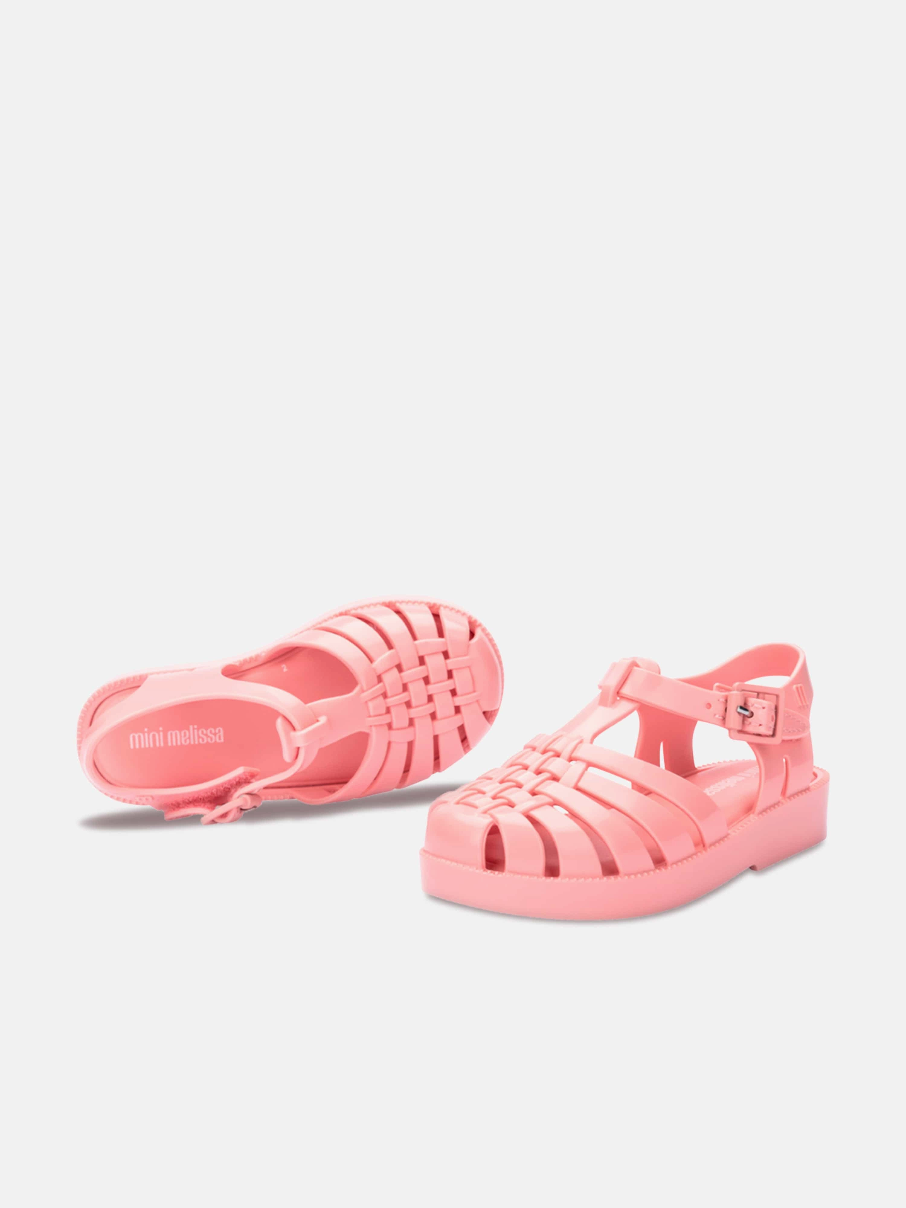 Mini Melissa Girls Possession Sandals in Pink Slides Vs Sandals