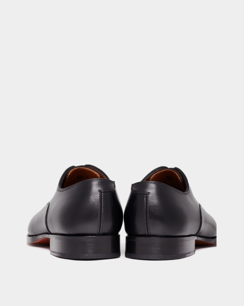 Round Toe Oxfords Black Cap Toe Oxford Dress Shoe