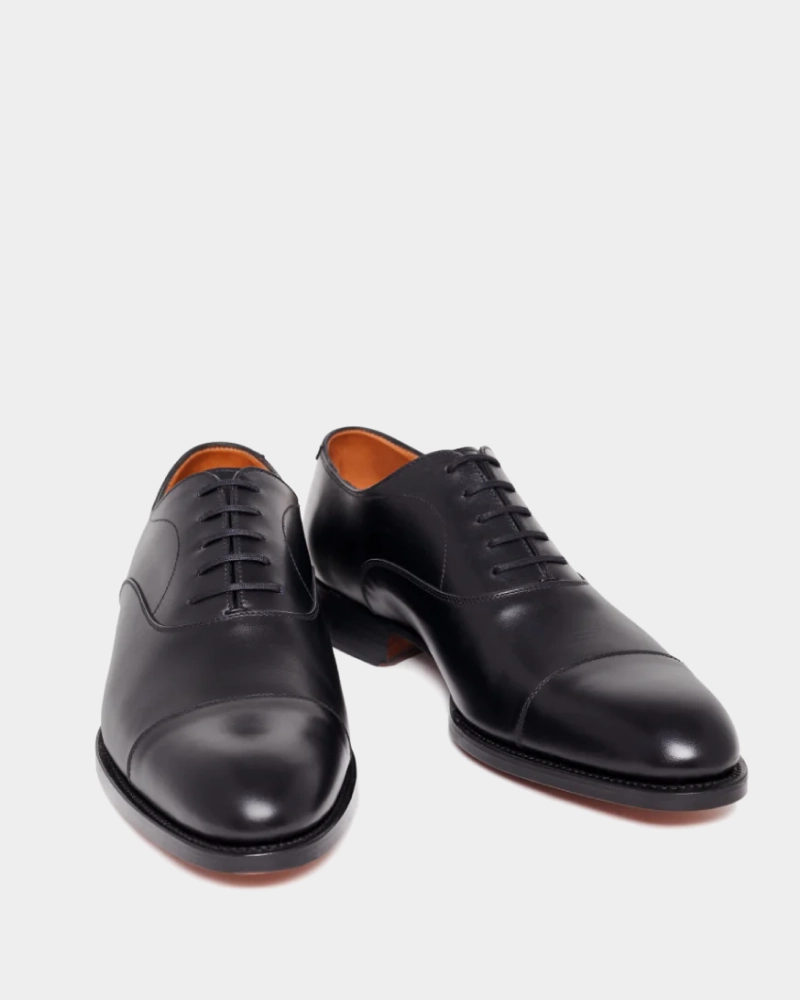 Bass Shoes Saddle Oxfords Black Cap Toe Oxford Dress Shoe