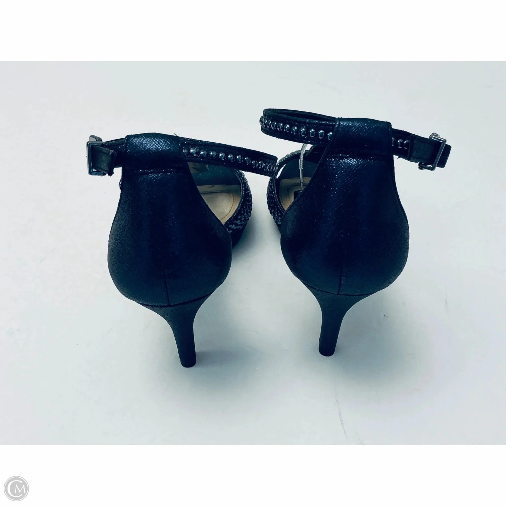 Shoes Heels Kitten By Alex Marie In Blue, Size: 6.5 Satan In High Heels