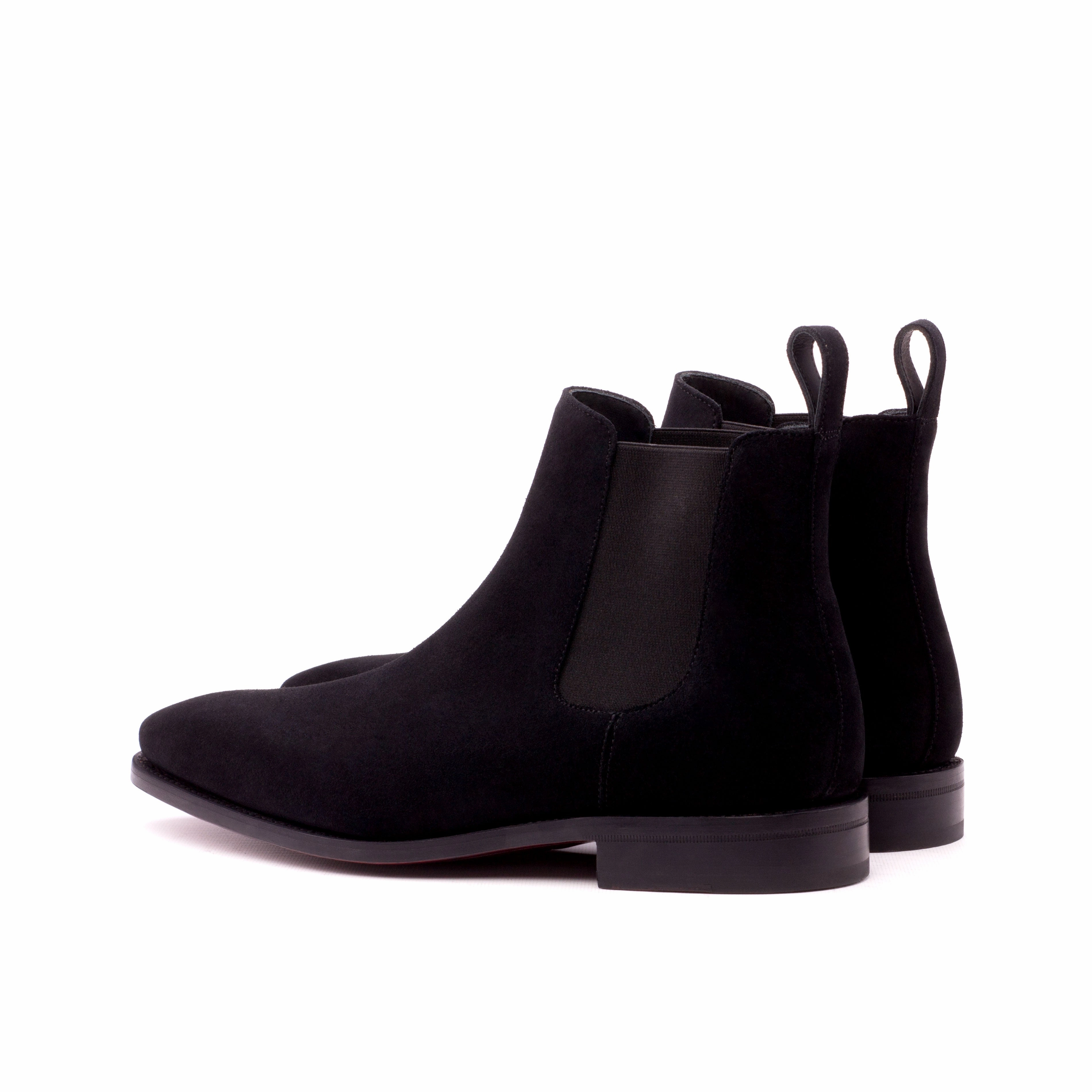 Cougar Ignite Rubber Faux Fur Chelsea Boots Black Suede Chelsea Boots