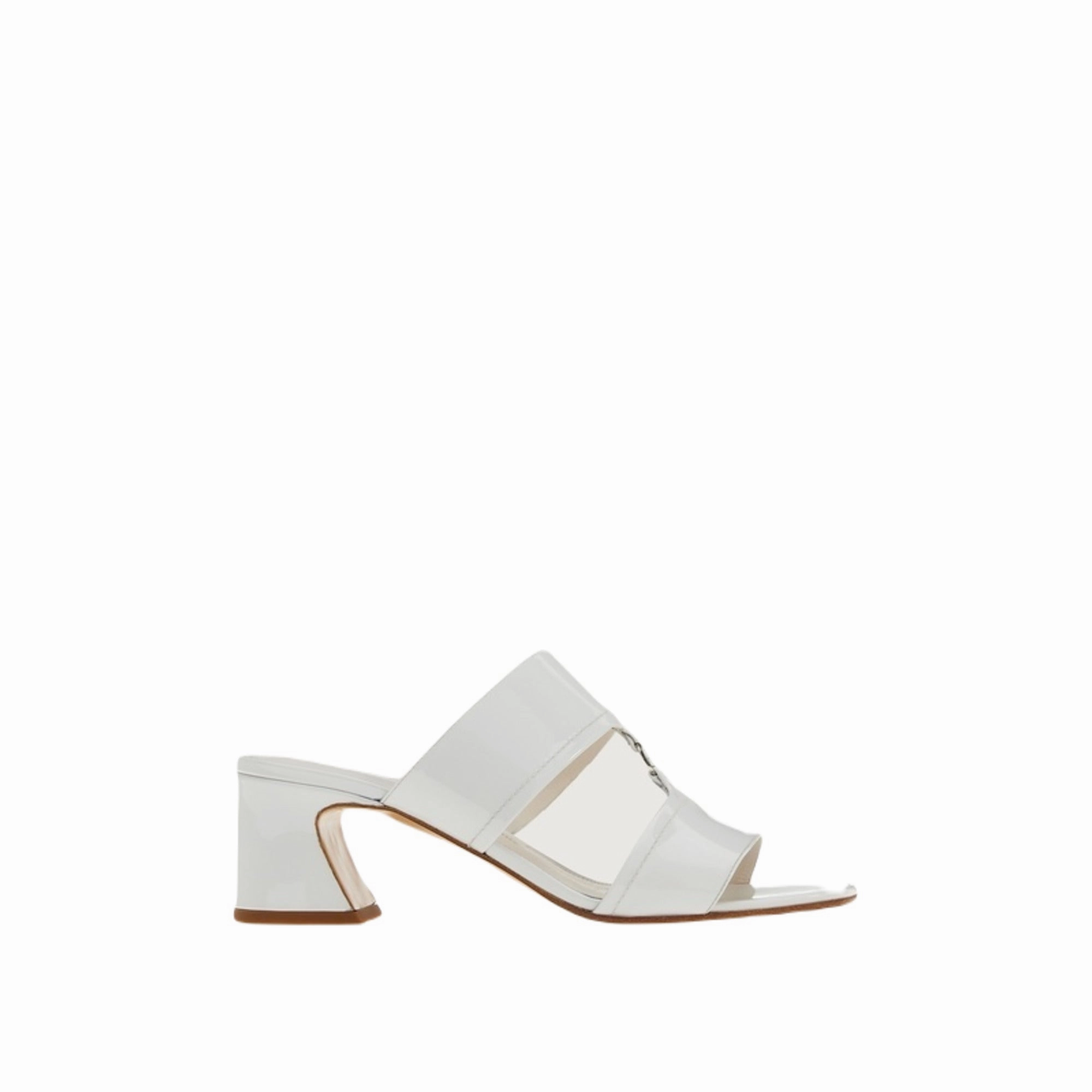 Lane Spa Sandals Ferragamo Tot 55 Women's Sandals White