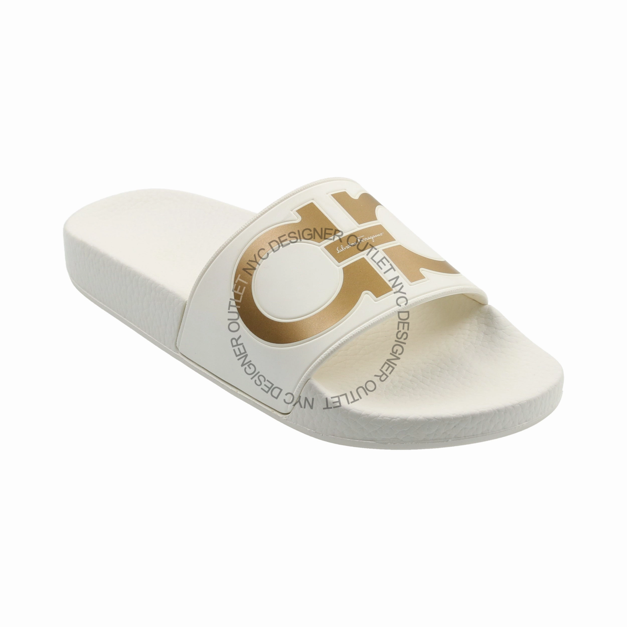 Ferragamo Groove Slides Ll Slippers