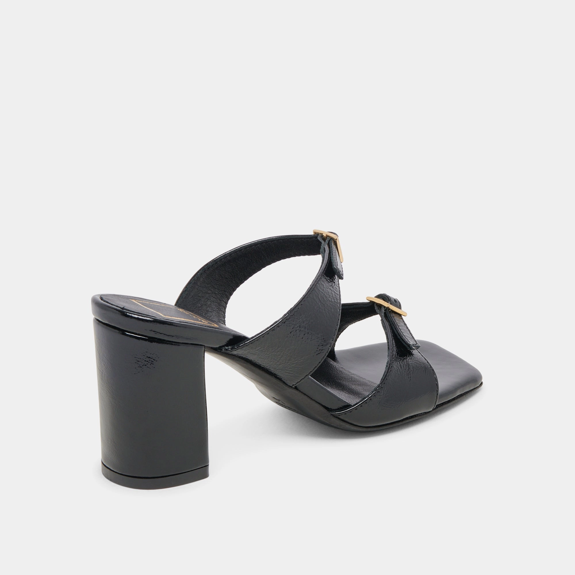 SHANE HEELS MIDNIGHT CRINKLE PATENT Sofft High Heels