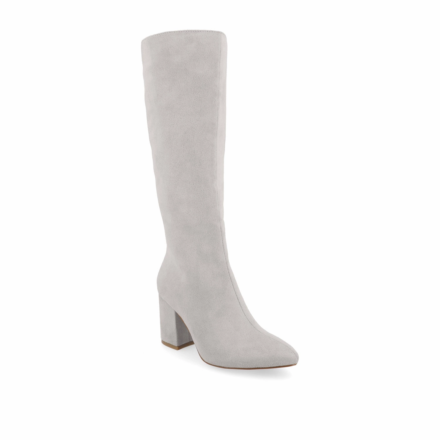 AMEYLIA KNEE-HIGH BOOTS Fur Knee High Wedge Boots