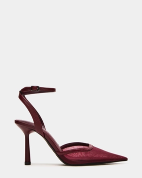 ALLIANCE MESH BURGUNDY Wear High Heels