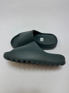 Unisex Shearling Slippers Adidas Yeezy Slide "Slate Marine"