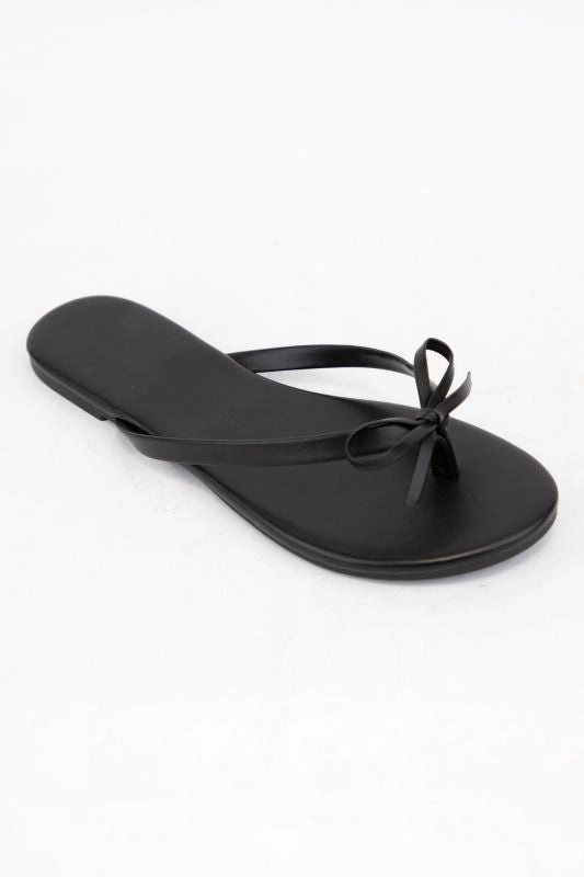 Flip Flop with Bow Smart Casual Dress Code Flip Flops