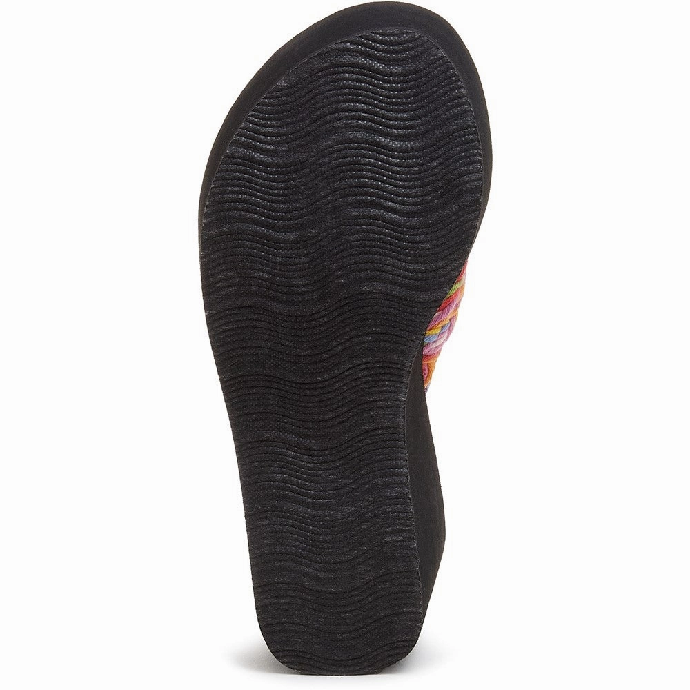 Rocket Dog Crush String Braid Sandal Sublimation Flip Flops