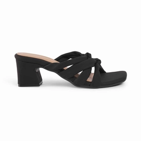 Sandals Resort St Lucia Halcyon Beach Tresmode Sofstrip Black Women's Casual Block Heel Sandals