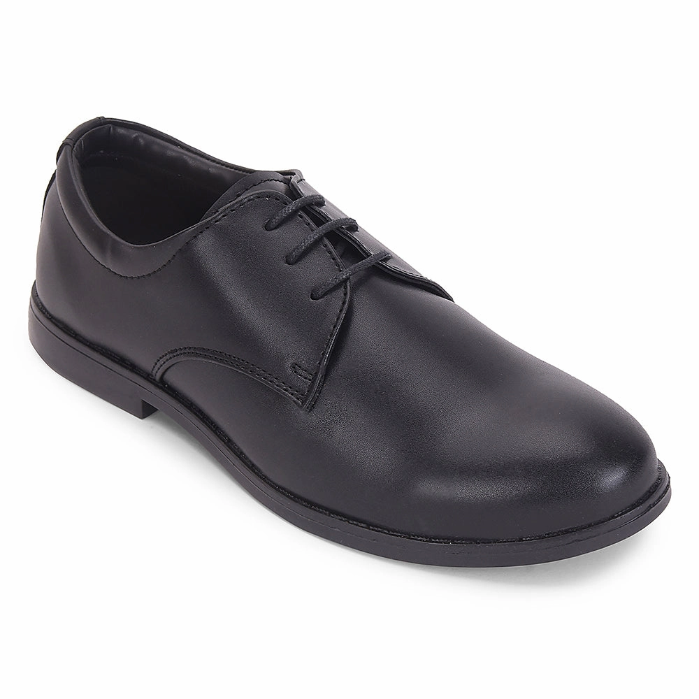The Derby Shoes Fortune Black Formal Lacing Derby Shoes For Men MONTRICH-E By Liberty