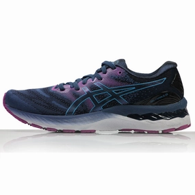 Asics Gel Nimbus 23 Women's Running Shoe - Grand Shark/Digital Aqua Comparison Asics Running Shoes