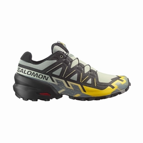 Trail Hiking Shoes Reviews Salomon | Men's Speedcross 6 Running Shoes - Wrought Iron/Black/Incaberry