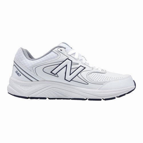 New Balance Running Shoes Mens Sale Men's New Balance 840v2, White/Navy, 11.5 2E Wide