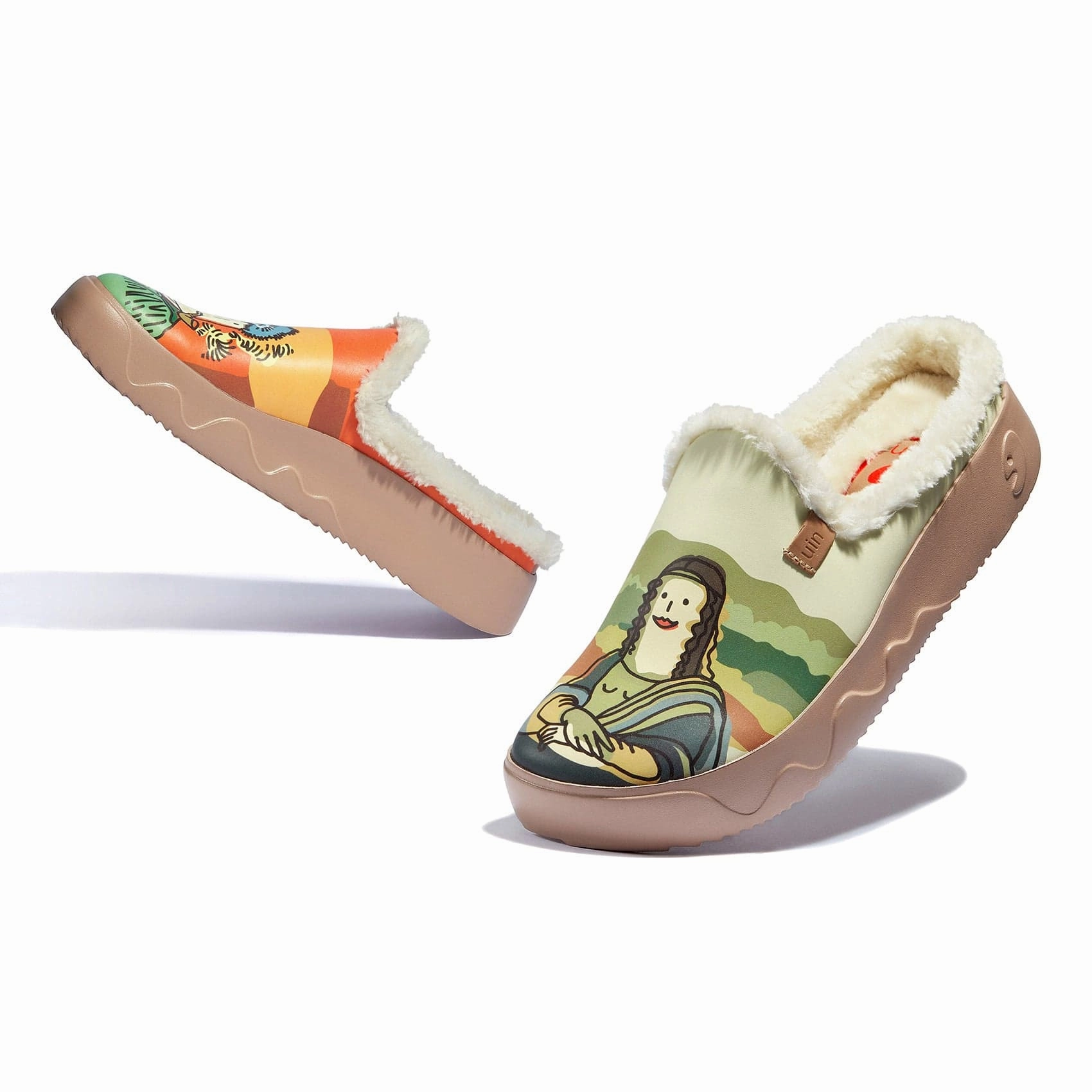 Buckle Platform Sandals Van Gogh and Mona Lisa 2 Fuerteventura VII Men