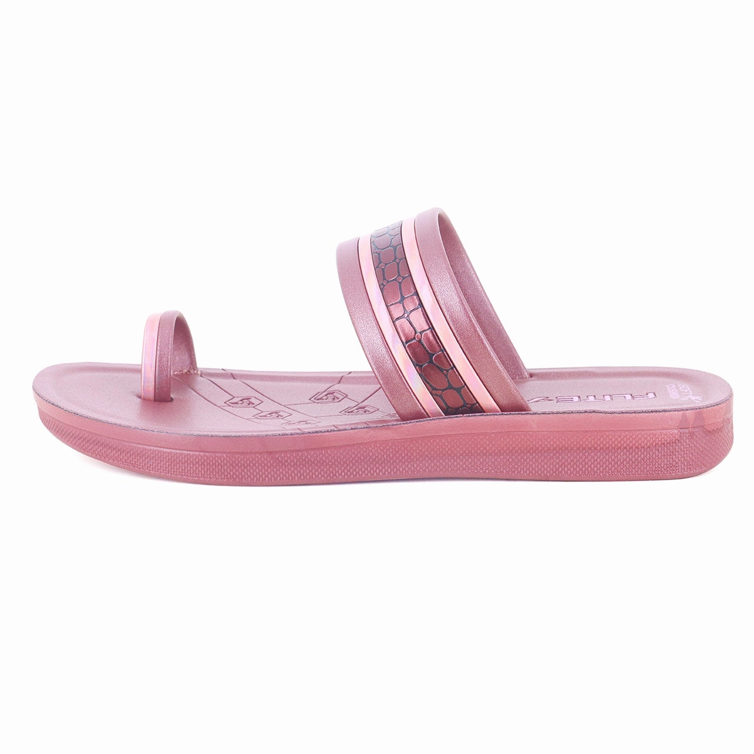 Flesh Colored Flip Flops Slippers For Women PUL 207