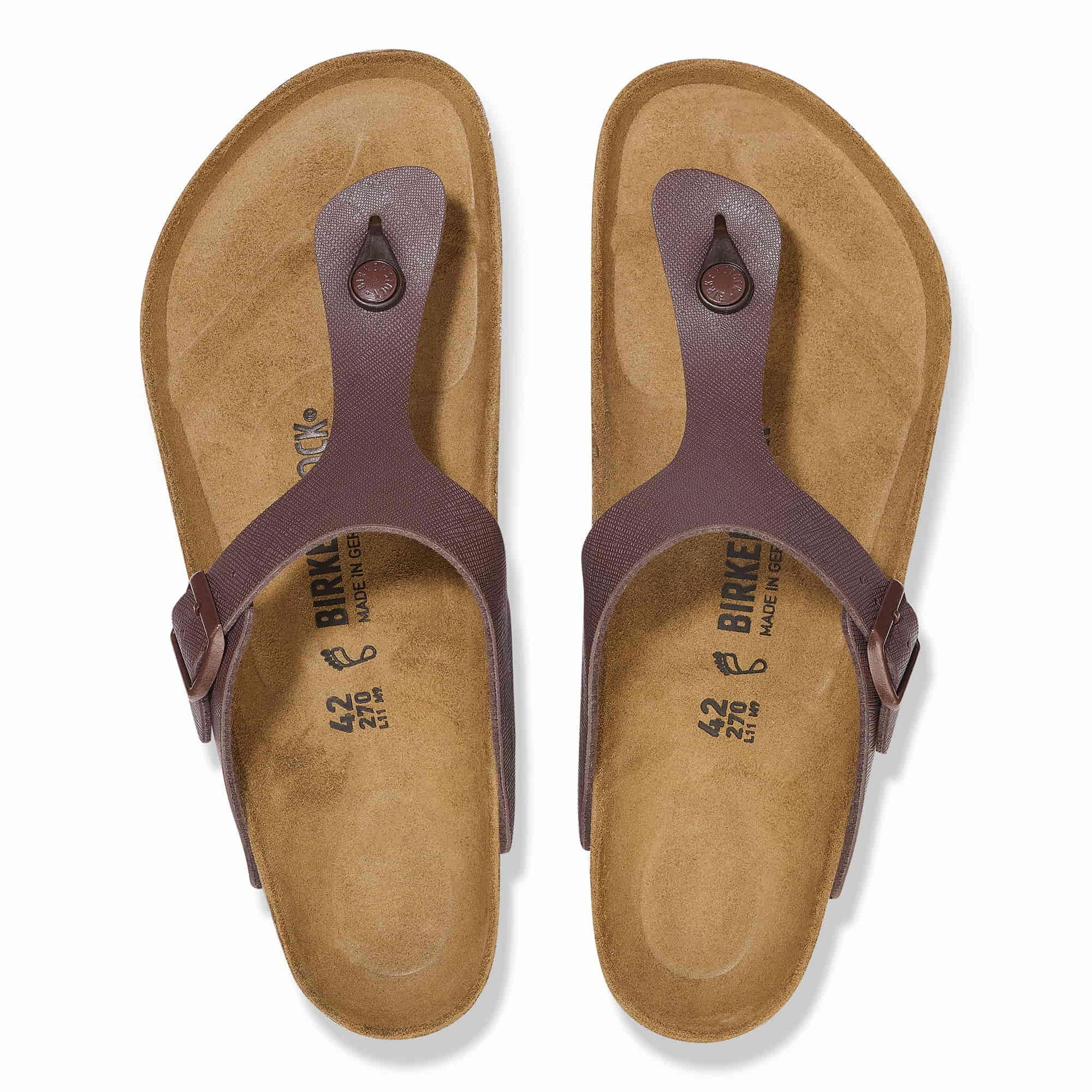 Gizeh Birko-Flor Sandals For People With Plantar Fasciitis