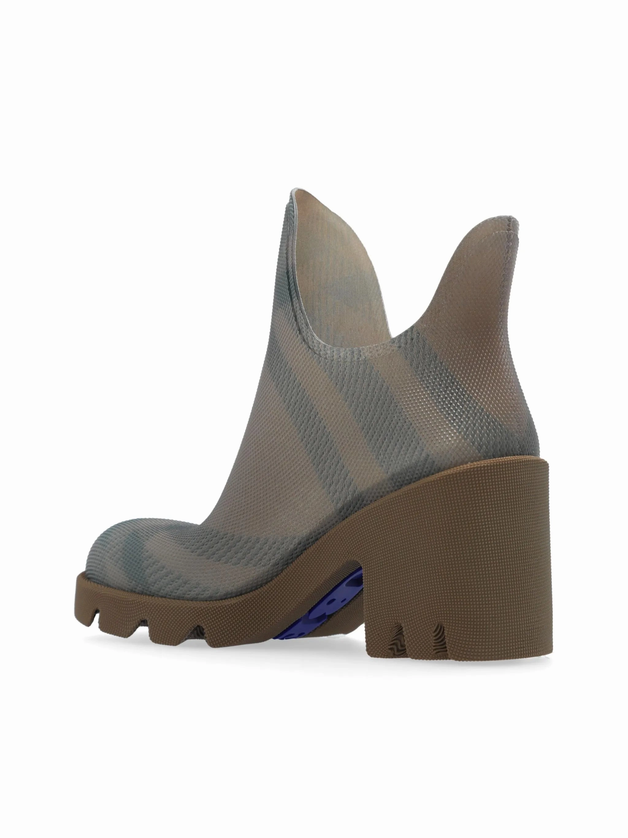 65mm Marsh checked rubber boots Cute Waterproof Snow Boots