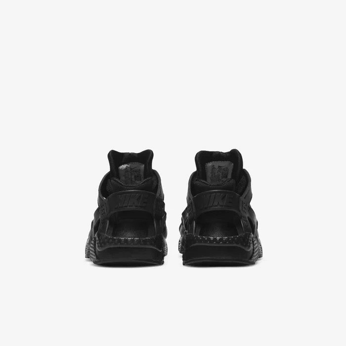 Nike Air Huarache Run 704949-016 Sneaker Kids Triple Black Low Top Running Shoes Nike Slip Proof Work Shoes