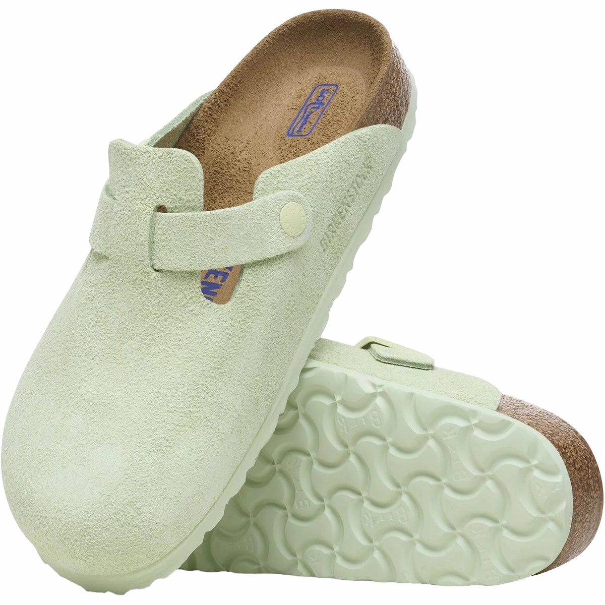 Women's Boston Soft Footbed Wool Slip On Clogs