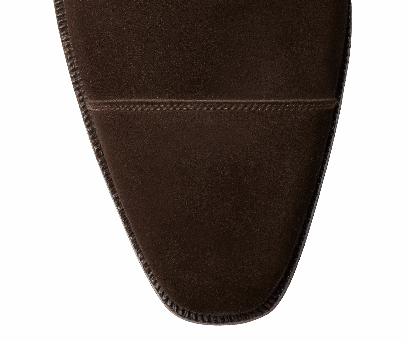 Hallam Espresso Calf Suede Leopard Print Oxfords