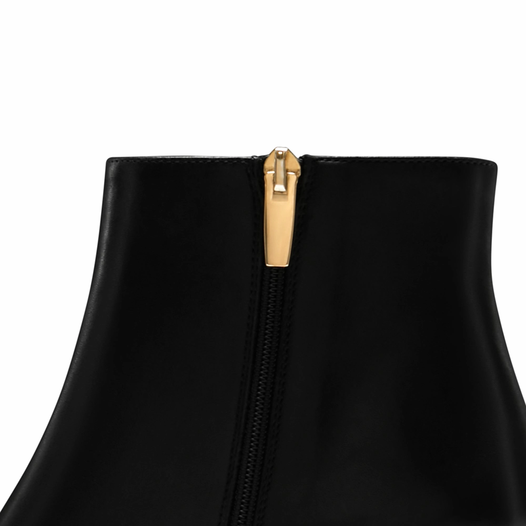 Vendme Lola black calfskin leather boots Shark Boots Latto