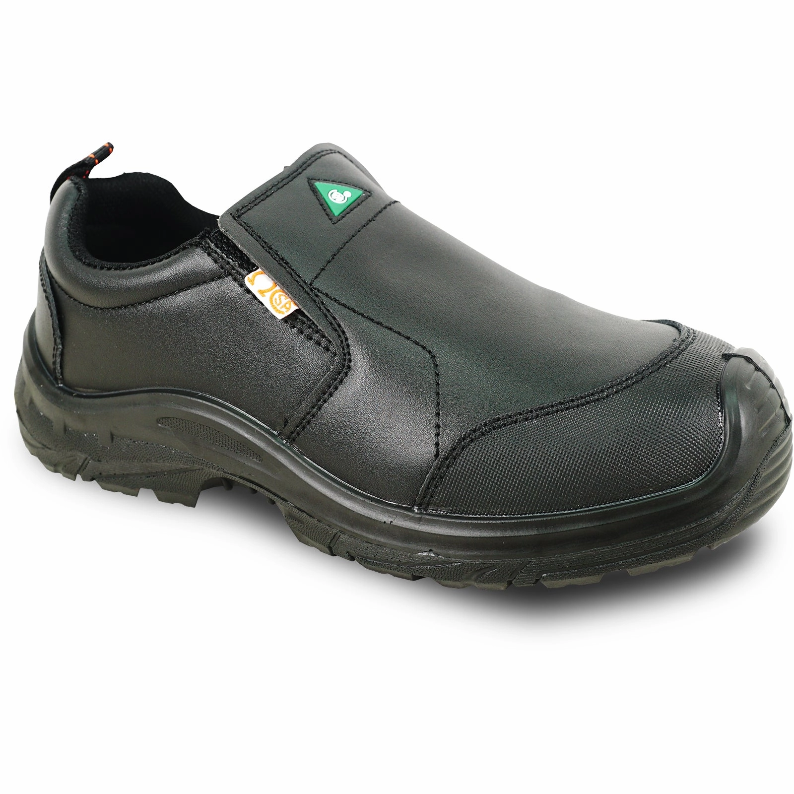 VANGELO Men Work Safety Shoe HELMUT-4 CSA Certified Steel Toe Protection Black Sinatra These Boots Were Made For Walking