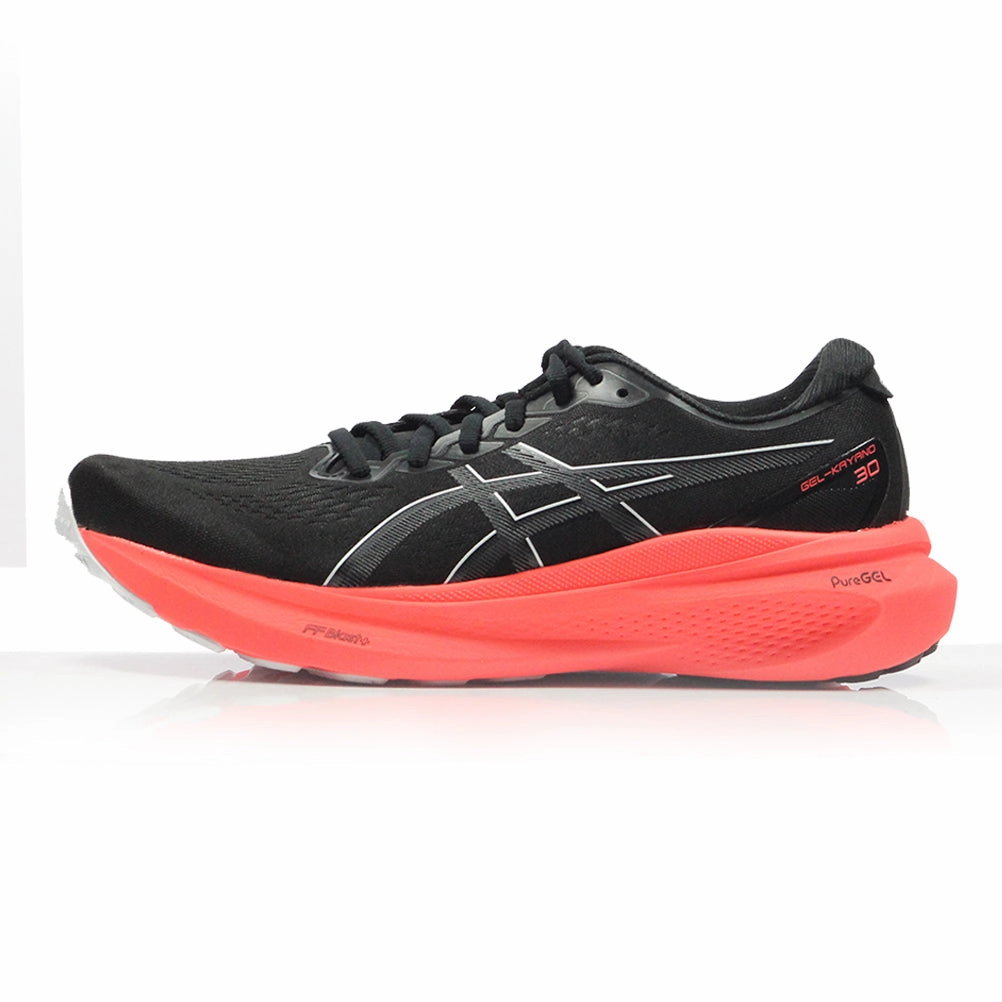 Asics GT-2000 v12 Men's Running Shoe - Black/Sunrise Red Best Running Shoes For