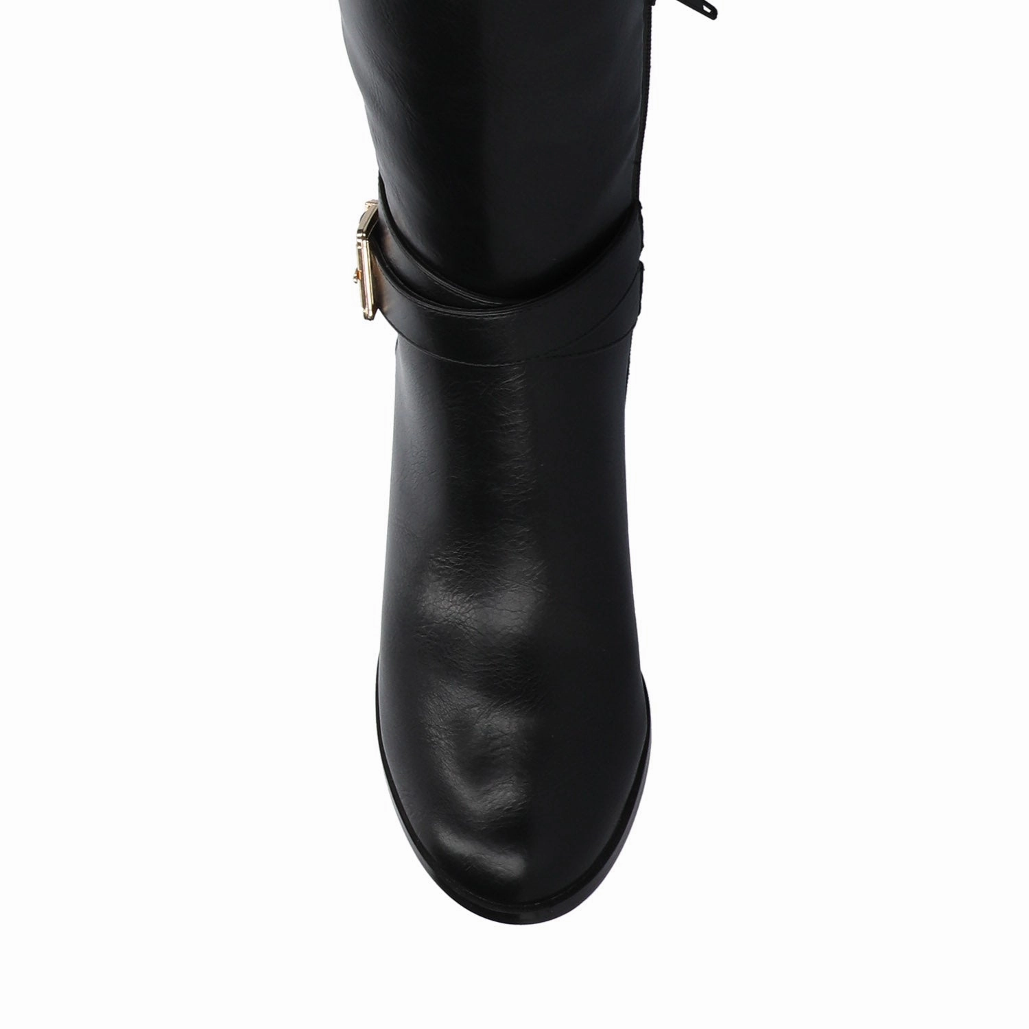 Knee High Block Heel Leather Boots AVALONN KNEE HIGH DRESS BOOTS