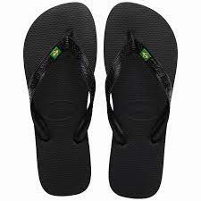 Rei Sanuk Flip Flops HAVAIANAS BRASIL - BLACK