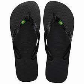 HAVAIANAS BRASIL - BLACK Happy Birthday With Flip Flops