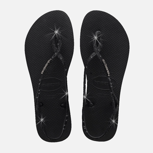Labucq Sandals HAVAIANAS LUNA SPARKLE - BLACK