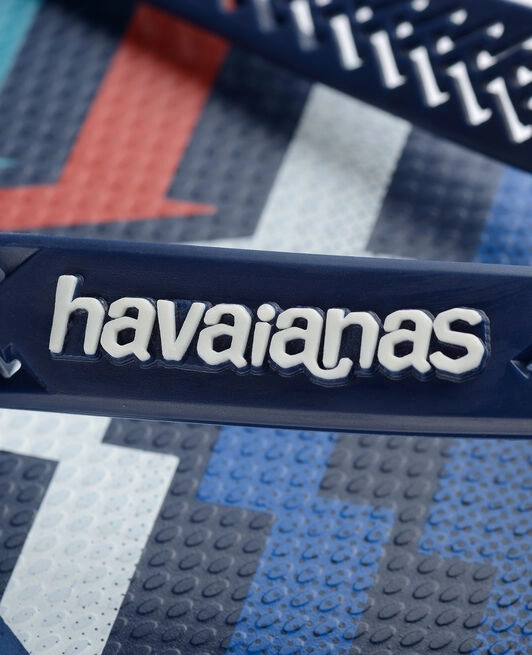 Plaka Flip Flops HAVAIANAS POWER LIGHT - NAVY BLUE