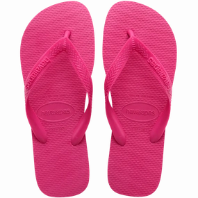 HAVAIANAS TOP - PINK ELECTRIC Flip Flops Logo
