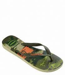 HAVAIANAS TOP CAMU - LIME GREEN Stretch Sandals