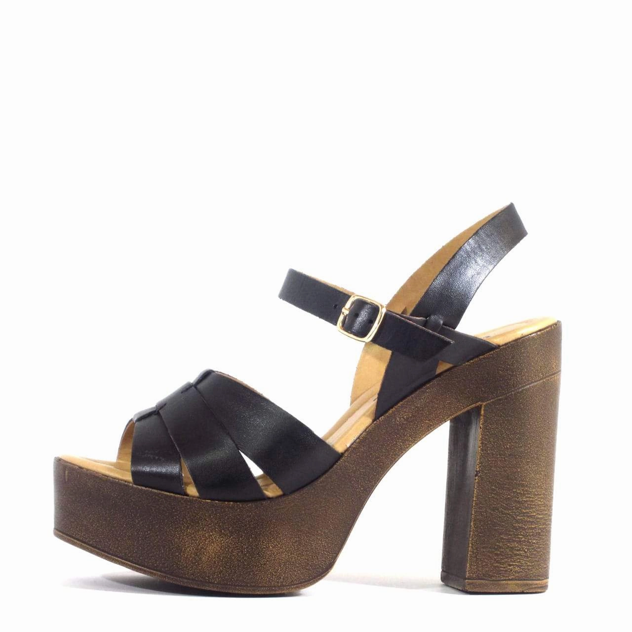 Pickler High Heels Hollie Wooden Platform Heels
