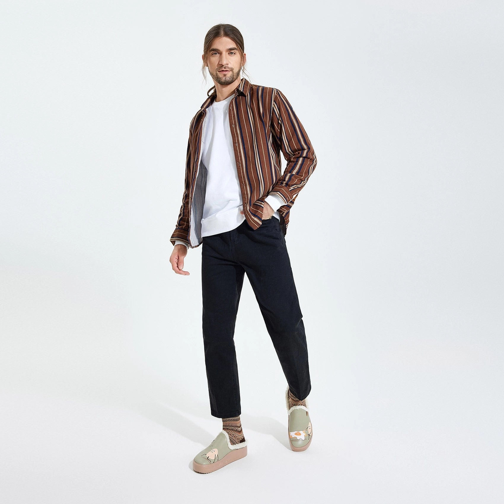 Here's Your Breakfast Fuerteventura VII Men Bunion Sandals