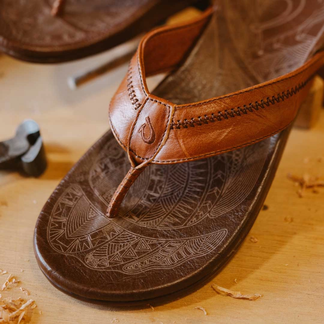 Pr Soles Recovery Flip Flops Hiapo - Rum / Dark Wood