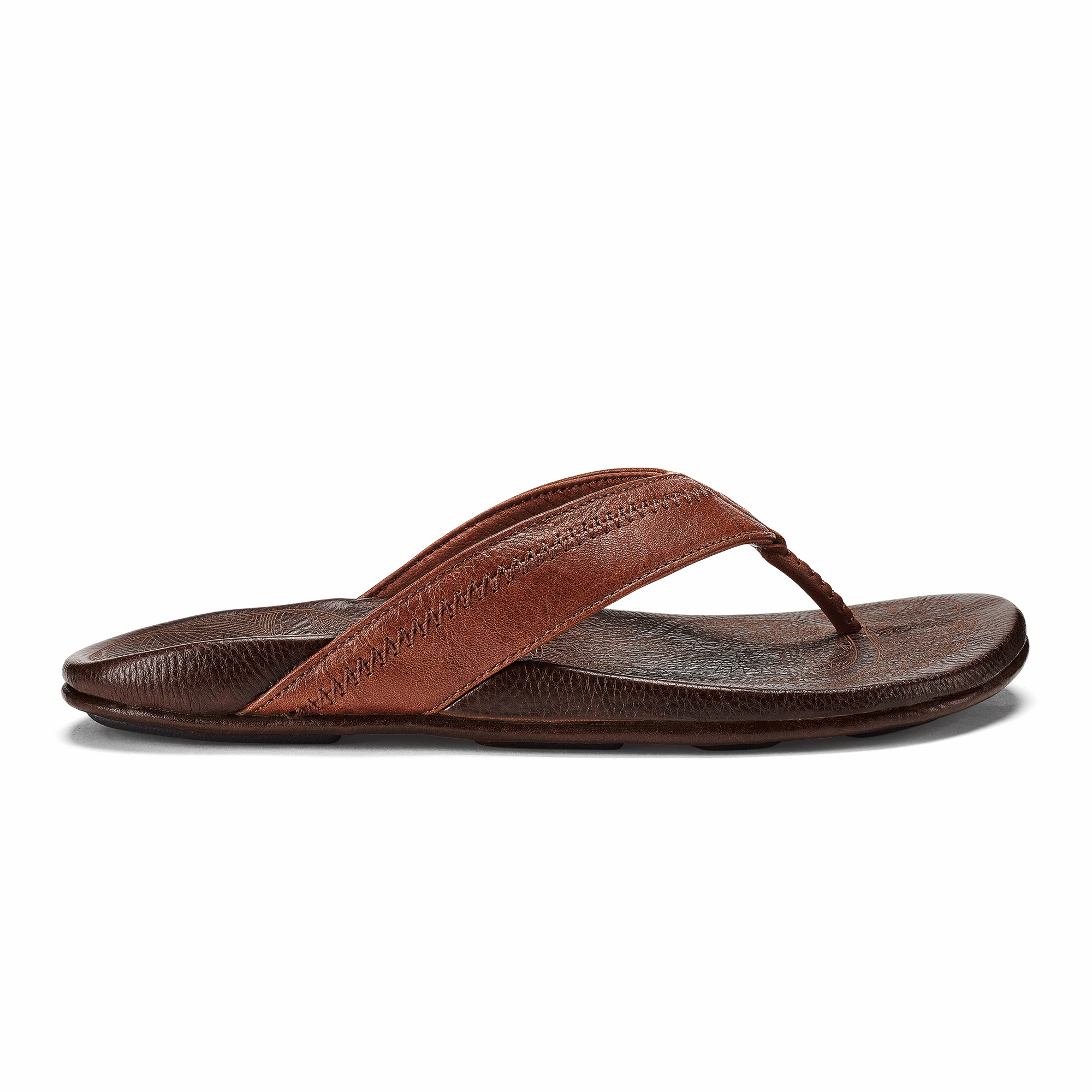 Hiapo - Rum / Dark Wood Flip Flop Guy