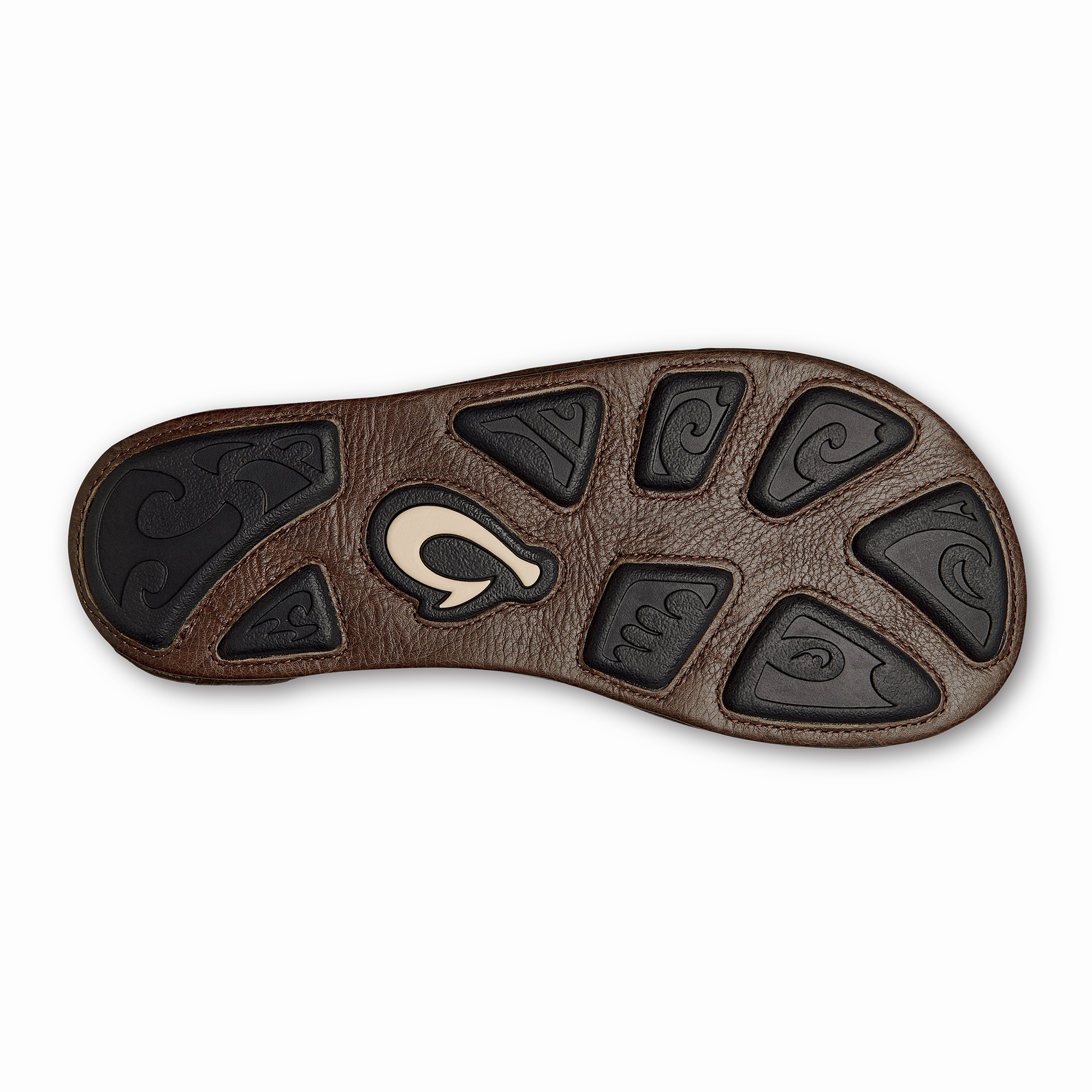 Hiapo - Rum / Dark Wood Comfort Sole Flip Flops