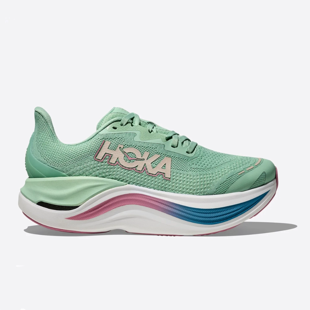 High Top Cross Trainer Shoes Womens Hoka Skyward X (B-Width)