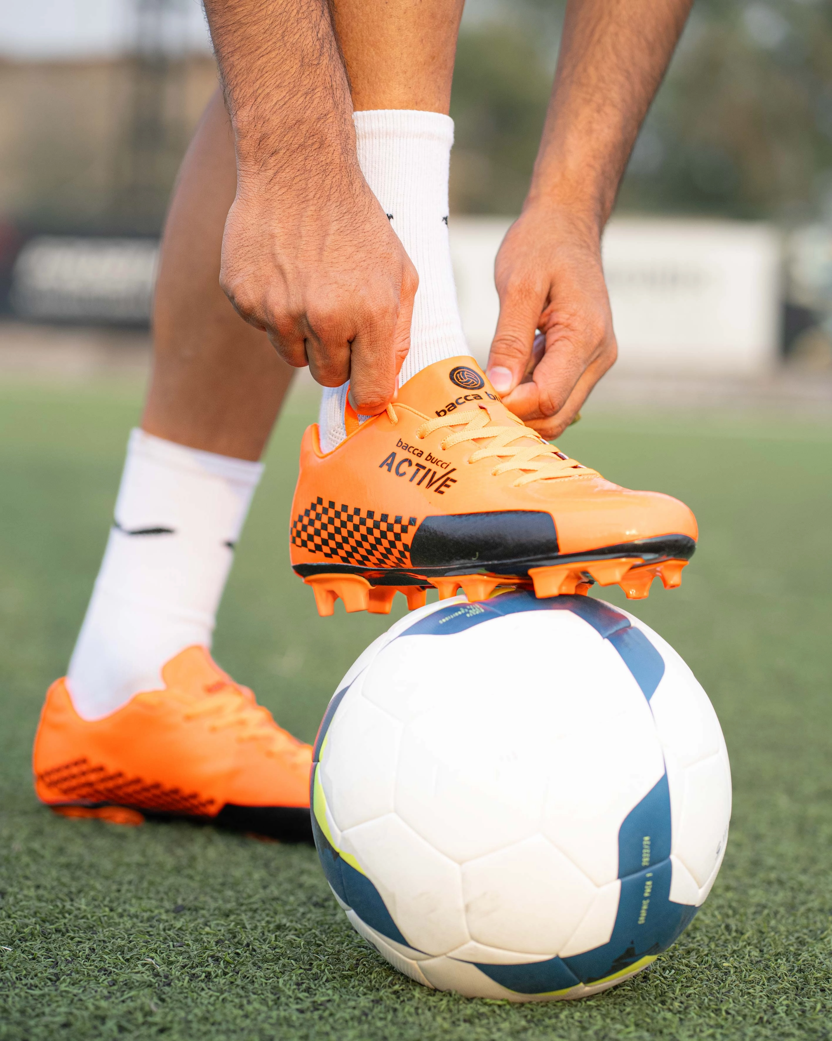 Patrick Soccer Cleats Bacca Bucci Orange Onslaught Zx380