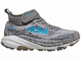 Hoka | Speedgoat 6 Mid GTX | Women's | Asteroid/Cosmic Grey Creek Jeep Trail