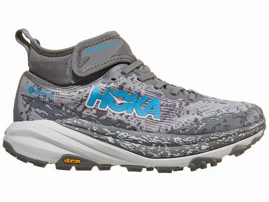 Hoka | Speedgoat 6 Mid GTX | Women's | Asteroid/Cosmic Grey Tecton X Trail-running Shoes
