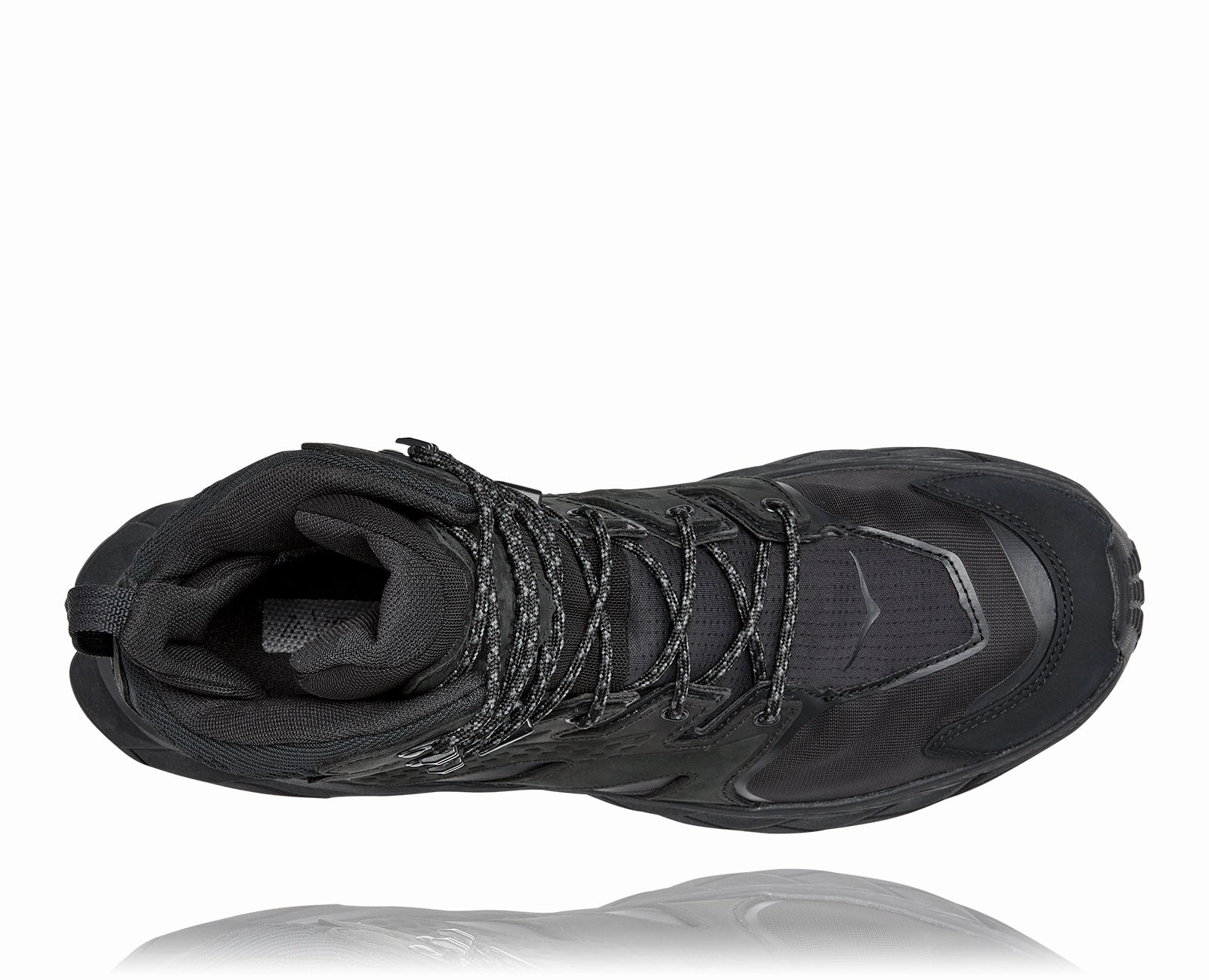 Hoka Mens Anacapa Mid GTX - Black/Black (1122018-BBLC) Acs Plus Climasalomon Waterproof Trail Running Shoe