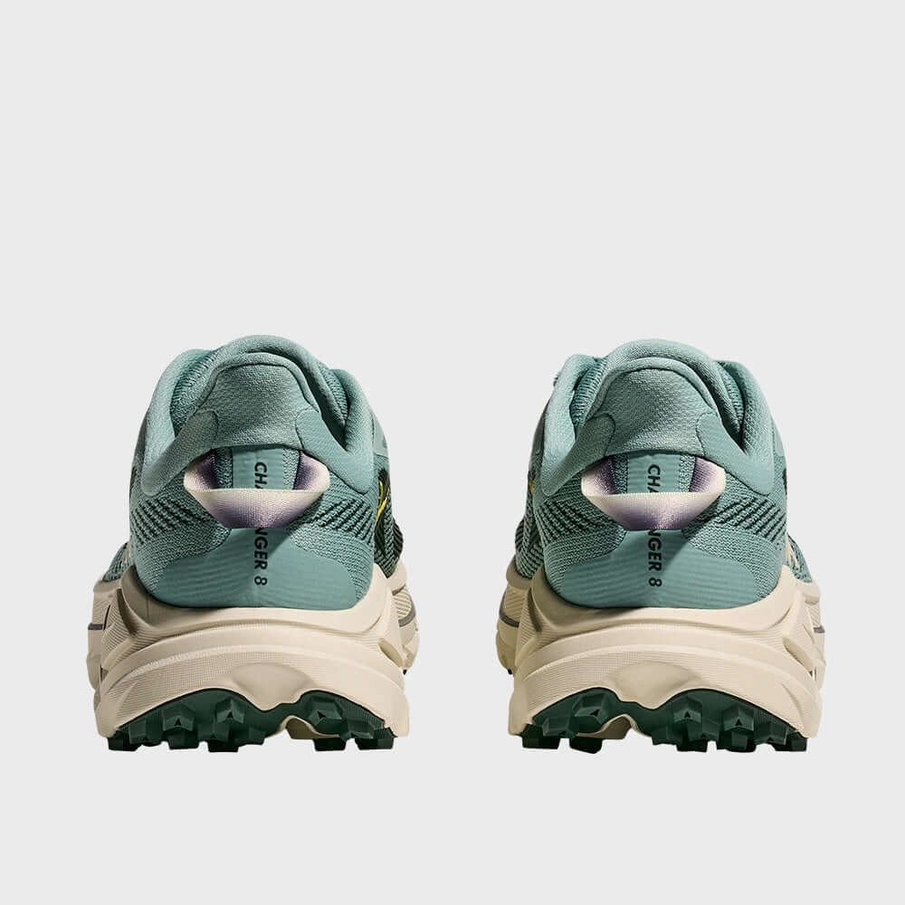 Hoka Mens Challenger 8 Trail Running Shoes Grey Trail Running Shoe Waterproof