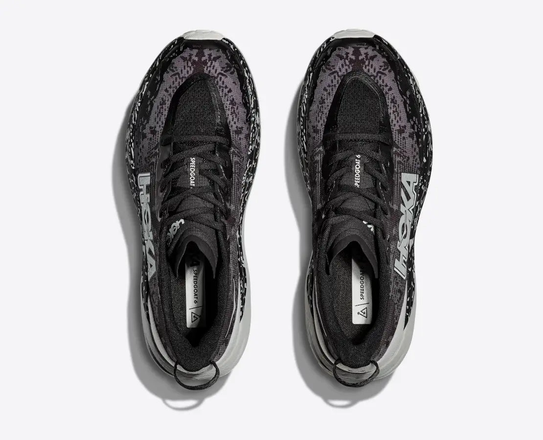 Hoka Mens Speedgoat 6 - Black/Stardust (1147791-BKSTR) Best Trail.running Shoe